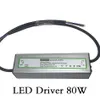 Driver de LED Transformadores de iluminação 80W Tensão de entrada à prova d'água AC85-265V Saída DC27-40V Corrente constante 2400mA Fonte de alimentação LED alumin296c