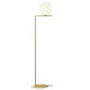 Golvlampor LED Crystal Standing Lamp Lampara Pie Stand Light Bedroom Store vardagsrum