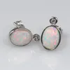 Dangle Earrings JLE1387 Unique Design Simple Egg-Shaped Fire Opal Wholesale And Retail Women's Jewelry