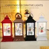Decorazioni natalizie musicali di neve musicali LED LED LAMI LIMI DECORAZIONI LAMPAGGIO SANTA CLAUS LIGHTINA