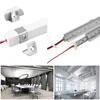 DC12V 2PCS/LOT 50CM LED BASKA ŚWIATŁO 5730 V Kształt Kogonowy profil aluminiowy z zakrzywioną osłoną do kuchni pod szafką