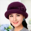 Beanie/Skull Caps Winter Women Floral Skullies Soft Wool Mixed Rabbit pälshatt Varma stickade mössor Baggy Headwear Cap Bonnet Femme Hiver T221020