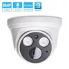 Dome Cameras Hamrolte 8MP 4K IP 5MP Indoor Internal Microphone Nigthvision XMeye H.265 Low Storage DC12V POE48V Optional 221025