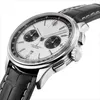 Relojes de pulsera de lujo de la mejor marca Premier B01 Series 42mm Panda Eye Quartz para hombre cronógrafo calendario cinturón reloj de pulsera con caja de regalo