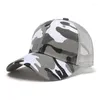 Top Caps Kamuflaj Beyzbol Kapağı Kadın Erkekler Açık Taktik Askeri Ordu Baba Kamyoncu Camo Jungle Yürüyüş Şapkası Casquette Hats