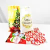 Gift Wrap 25cm Big Christmas Portable Väskor 20st diverse inpackningsväska goodie för födelsedag Xmas -fest