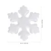 Juldekorationer 8st Snowflake Decor Simulate Delicate Ornaments Props for Shopping Mall