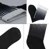 Chaussettes de sport Niwe Style à pois été cyclisme anti-dérapant Silicone Pro course en plein air vélo Calcetines Ciclismo L221026