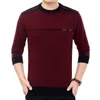 Maglioni da uomo Maglione di marca di moda per pullover da uomo Maglioni spessi slim fit Maglieria Lana Autunno Stile coreano Abbigliamento casual 221025