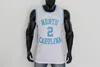 Basketball Jerseys 2022 Final Four UNC North Carolina Tar Heels Basketball Jersey Caleb Love Armando Bacot Brady Manek R.J. Davis Kerwin Walton Dawson Garcia L