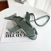 Kv￤llsp￥sar 2022 Rolig mode Dolphin Design Kvinnor axelv￤ska PU Crossbody Purses and Handbags Cartoon Cluth for Women