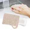 Натуральное отшелушивающее сетчатое мыло Saver Sisal Soap Saver Владелец мешочка для душевой ванны и высыхания мыло чистые инструменты FY3711 B1026