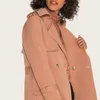 Trenchs pour femmes 2022 manteau décontracté pour femmes coupe-vent de haute qualité filles dames automne hiver longue avec ceinture vêtements d'extérieur grande taille