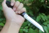 Фактическая цена M6681 Выживание Прямой нож D2 Tanto Point Satin Blade Ebony с стальной ручкой с фиксированной лезвией тактические ножи, включая деревянные оболочки