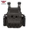 Hunting Jackets 1000D Nylon Plate Tactical Vest Outdoor Protective Adjustable MODULAR for Airsoft Combat Accessories 221025