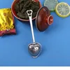 Present Wrap 10st/Lot Heart Shaped Tea Infuser Br￶llop gynnar White Green Box Souvenir Giveaways f￶r g￤ster Drop