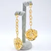 Dangle Earrings Diana Baby Jewelry Romantic Long Drop Women Accessories Flower For Wedding Gift 구리