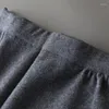 Leggings da donna stile Momen pantaloni caldi in lana di cashmere lavorati a maglia pantaloni lunghi spandex di alta qualità