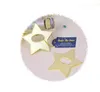Под звездным открытием для бутылки золото металлическое пентаграмма Свадьба на день рождения детское душ и подарки RRA226