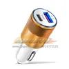 66 Вт USB CAR Charger Quick Charge 3.0 Type C Адаптер быстрая зарядка для iPhone 13 12 11 Pro Max Redmi Huawei Samsung S21 S22 Автомобильная заряд