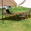 Mobili da campeggio Tavolo e sedie da campeggio pieghevoli per esterni Forniture da picnic Lettini prendisole portatili con rotoli di uova