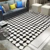 Mattor Creative Colored Rug Kids Room Play Mat Carpet Flanell Parlor Area Rugs Stor storlek Hem för Living Decor Tapetes