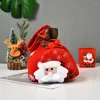 Geschenkwikkeling 3D Hoge kwaliteit Kerstcadeaus Santa Bag Candy Home Decoraties Delicaat en feestelijke versieringen para Casa