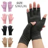 Support de poignet 1 paire de gants de compression pour l'arthrite Soulagement des douleurs articulaires arthritiques de qualité supérieure Thérapie des mains Doigts ouverts