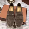 2022 New Fashion Season Season Lecele Leather Mens Walk Those обувь роскошные кроссовки Nubuck Lock Designer Flats Slip-On The Thoe Большой размер 45 46 высшего качества