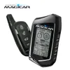 Magicar Araba Alarm Güvenlik Sistemi İki Yolcu LCD Uzaktan Başlangıç ​​M310 Gümüş M906F207R