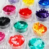 Nail Glitter 10 g/sac Art Paillettes Sweet Love Taille Mixte Coeurs En Forme De Flocons Décorations Accessoires Manucure Conception