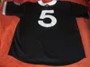 #5 Jackie Robinson Monarchs Negro League-Trikot, 100 % genäht, individuelle Baseball-Trikots, jeder Name, jede Nummer, S-XXXL