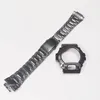 Watch Bands GW6900 Stainless Steel Watchband And Bezel For GW6900 Metal Band Strap Bracelet Case Cover With Tools Screws4597271