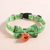 Party pet collar festival dog collars cartoon pumpkin shape bell decoration