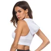 Abbigliamento da yoga Reggiseno da donna Sport traspirante con cappello Intimo fitness Corsa Sport Top Abbigliamento da palestra Asciugatura rapida