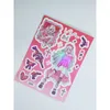 Wrap Prezent Korean ins Cool Flash Girl Temat GOO CARD ZAPITACJA DIY Scrapbook Telefon Diary Star Dekoracja