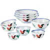 Bowls Restaurant Powitation Porcelain Beef Noodle Rice Trumpet Anti Fallware Tablemon