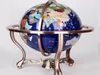 3D Crystal Gemstone Globe Home Office School Decoration Ornament