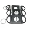 Keychains Men Cutter Keychain Plastic roestvrijstalen snijgereedschap Professionele sleutelhanger sleutelhanger