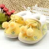 First Walkers Born Baby Boy Girl Cute Plus Cashmere Bownot Slippers Warm Cotton Wool Soft Bottom Shoes 0-18M