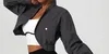 Yoga Outfits Long Sleeved Quick Dry Women Outside with A Vest Fitness Suit Stand Collar Casual Jacket Sport Coat