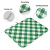 Настольные коврики пастырский стиль темно -зеленый коврик для посуды для кухни для кухни