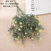 Decorative Flowers Home Decoration Artificial Flower Small Bunch Daisy Dining Table Placement Outdoor Garden Wedding Layout Cloth Fake