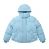 Heren Down Parkas Classic Puffer Jacket Winddicht Parijs Outdoor Winter Winter Warm Cotton Gededed Puffer Jackets voor mannen en dames