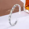 Bangle Fashion Cute Elephant Group Baby Silver Plated Bangles Personality Animal Exquisite Opening Bracelets TYB173