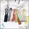 Headbands Cotton Creative Headbands New Fashion Synthetic Braided Hairband Elastic Twist Princess Hair Accessories Drop Delivery 202 Dhjau