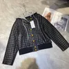 Kvinnors l￤der 2022 Autumn och Winter Plaid Jacquard Hooded Women Coats ￤kta f￥rskinnsjacka damtr￶ja