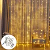 문자열 3m Led Fairy String Light Curtain Garland Usb Festoon 홈 램프 램프 홀리데이 조명을위한 원격 크리스마스 장식