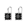 Boucles d'oreilles créoles de Style noir et blanc, bijoux d'automne à la mode pour femmes, cadeau en argent Sterling 2022, Super offres, 925