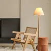Lampadaires Wabi-Sabi Lampe Simple En Bois Massif Japonais Et Coréen Rétro Chez L'habitant Salon De Thé Canapé Chambre Décoration